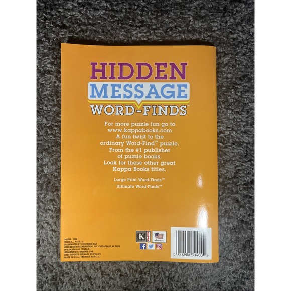 Puzzle Book Lot-7‎ Total- 4 Word Finds/searches, 2 Sudoku, 1 Crossword - Picture 3 of 15